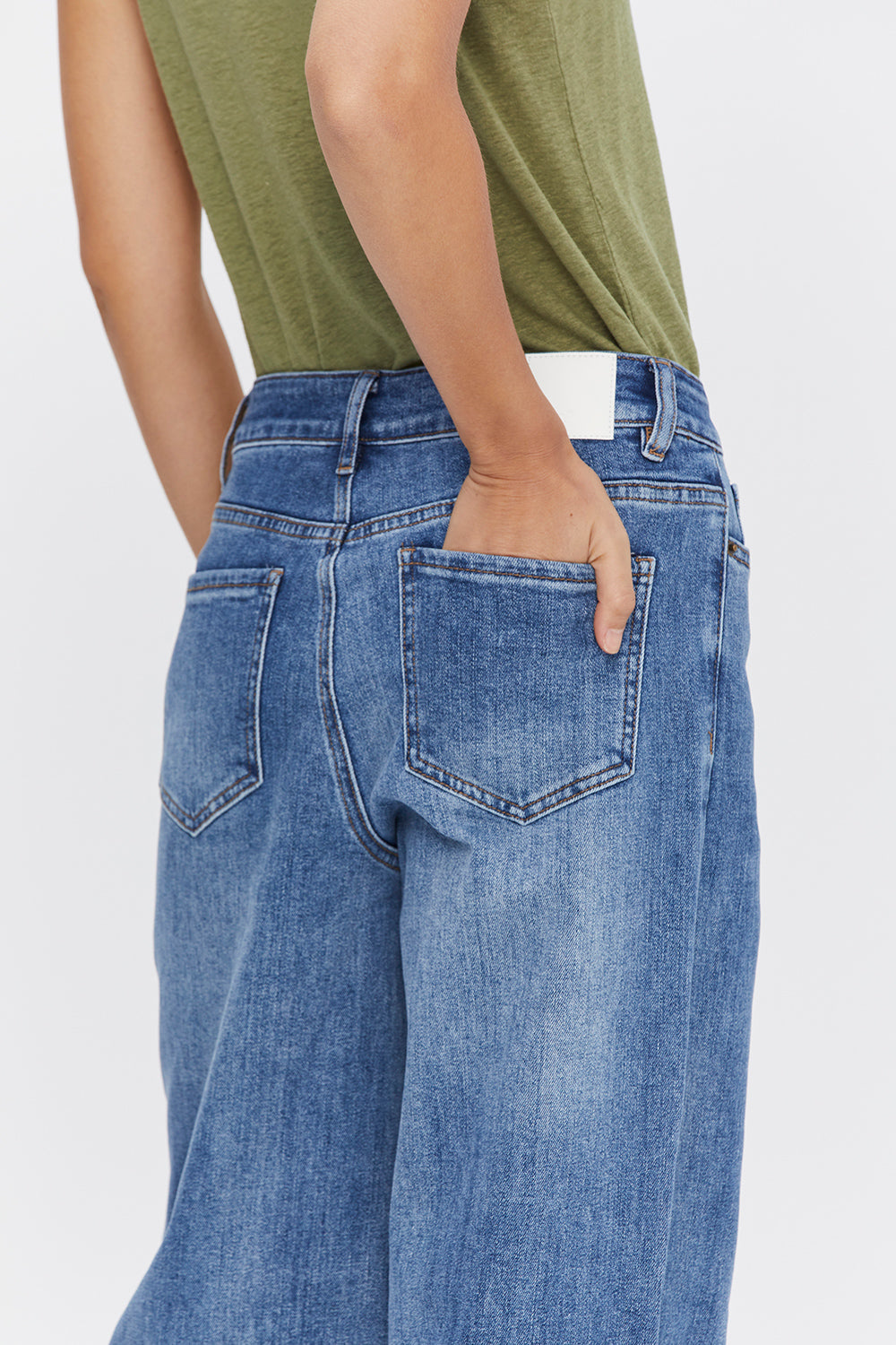 ג'ינס ג'סטין - רגל רחבה