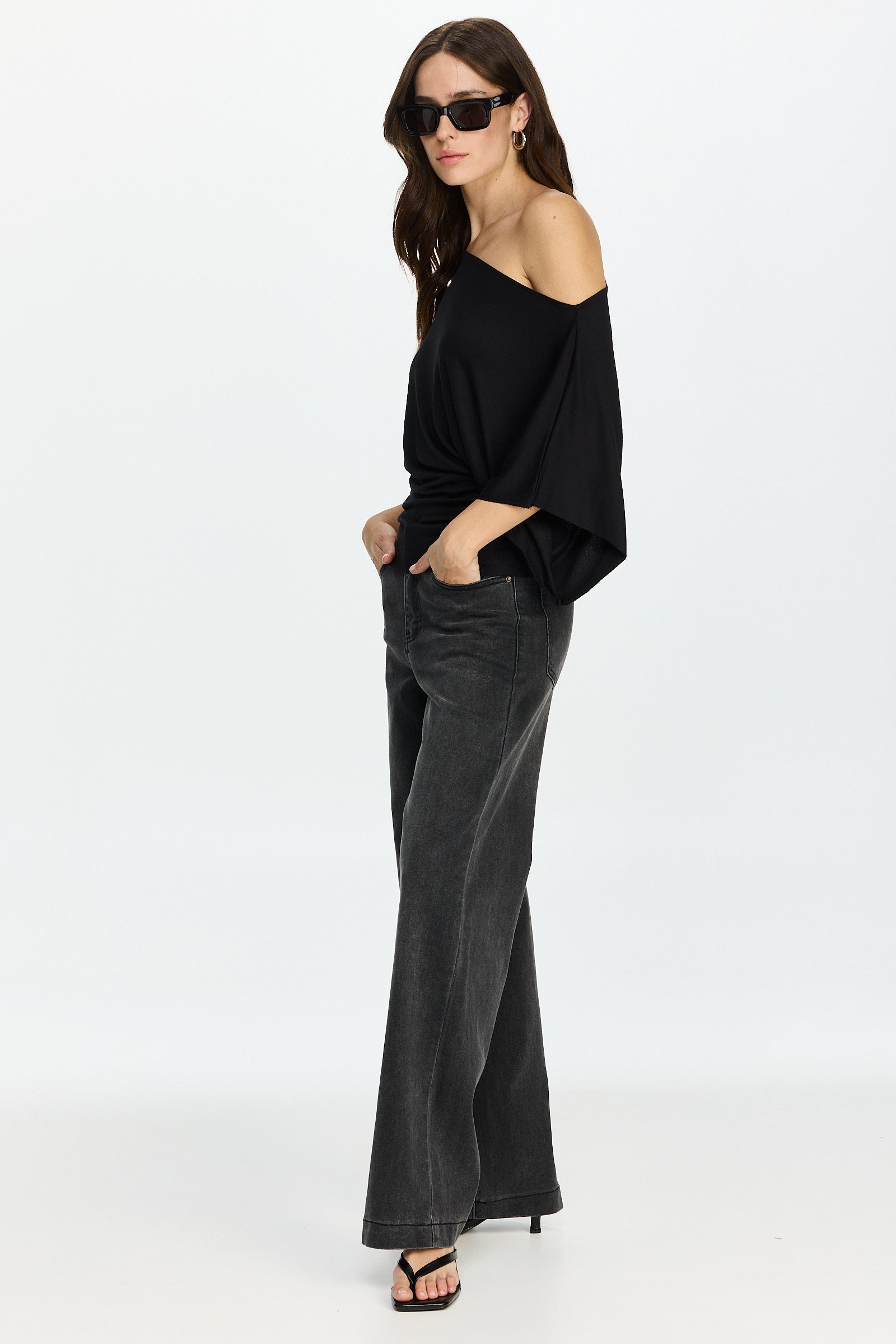 ג'ינס ג'סטין - רגל רחבה